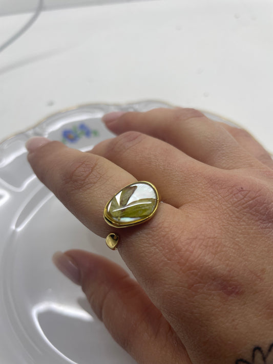 Anello “Natura perlata”